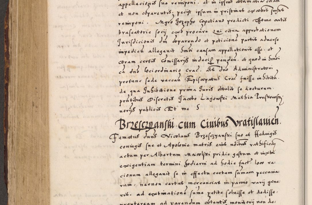 Zdjęcie nr 764 dla obiektu archiwalnego: Acta causarum, obligacionum, sentenciarum tam interlocutoriarum quam diffinitivarum constitutionumque coram reverendo patre domino Petro Porembski canonico et officiali generali Cracoviensi de anno Domini millesimo quingentesimo quadragesimo nono, cuius indictio septima, pontificatus sanctissimi in Christo patris et domini nostri domini Pauli divina providencia tercii, anno ipsius nacionis Pauli pape terciii die tercia mensis Novembris inchoatur