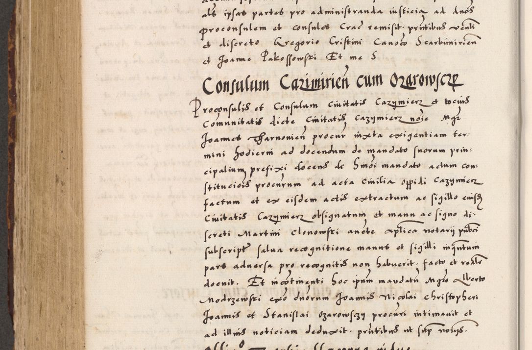 Zdjęcie nr 765 dla obiektu archiwalnego: Acta causarum, obligacionum, sentenciarum tam interlocutoriarum quam diffinitivarum constitutionumque coram reverendo patre domino Petro Porembski canonico et officiali generali Cracoviensi de anno Domini millesimo quingentesimo quadragesimo nono, cuius indictio septima, pontificatus sanctissimi in Christo patris et domini nostri domini Pauli divina providencia tercii, anno ipsius nacionis Pauli pape terciii die tercia mensis Novembris inchoatur