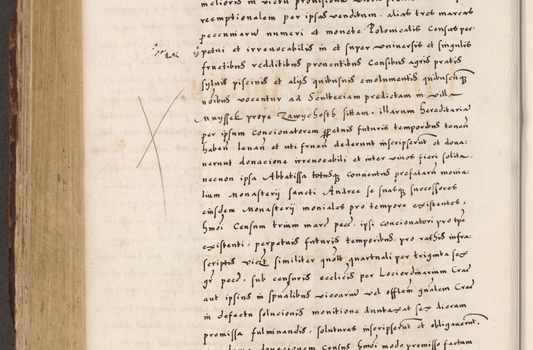 Zdjęcie nr 773 dla obiektu archiwalnego: Acta causarum, obligacionum, sentenciarum tam interlocutoriarum quam diffinitivarum constitutionumque coram reverendo patre domino Petro Porembski canonico et officiali generali Cracoviensi de anno Domini millesimo quingentesimo quadragesimo nono, cuius indictio septima, pontificatus sanctissimi in Christo patris et domini nostri domini Pauli divina providencia tercii, anno ipsius nacionis Pauli pape terciii die tercia mensis Novembris inchoatur