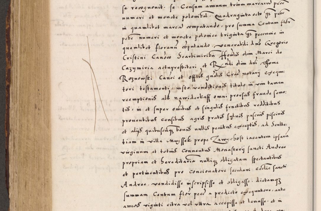 Zdjęcie nr 776 dla obiektu archiwalnego: Acta causarum, obligacionum, sentenciarum tam interlocutoriarum quam diffinitivarum constitutionumque coram reverendo patre domino Petro Porembski canonico et officiali generali Cracoviensi de anno Domini millesimo quingentesimo quadragesimo nono, cuius indictio septima, pontificatus sanctissimi in Christo patris et domini nostri domini Pauli divina providencia tercii, anno ipsius nacionis Pauli pape terciii die tercia mensis Novembris inchoatur