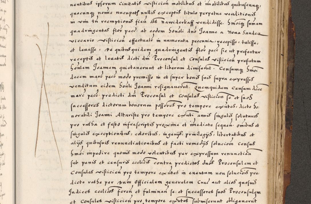 Zdjęcie nr 782 dla obiektu archiwalnego: Acta causarum, obligacionum, sentenciarum tam interlocutoriarum quam diffinitivarum constitutionumque coram reverendo patre domino Petro Porembski canonico et officiali generali Cracoviensi de anno Domini millesimo quingentesimo quadragesimo nono, cuius indictio septima, pontificatus sanctissimi in Christo patris et domini nostri domini Pauli divina providencia tercii, anno ipsius nacionis Pauli pape terciii die tercia mensis Novembris inchoatur