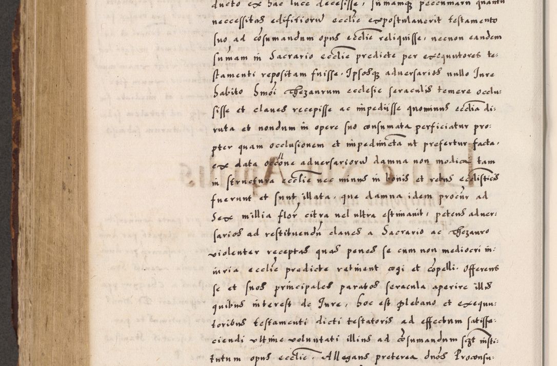Zdjęcie nr 786 dla obiektu archiwalnego: Acta causarum, obligacionum, sentenciarum tam interlocutoriarum quam diffinitivarum constitutionumque coram reverendo patre domino Petro Porembski canonico et officiali generali Cracoviensi de anno Domini millesimo quingentesimo quadragesimo nono, cuius indictio septima, pontificatus sanctissimi in Christo patris et domini nostri domini Pauli divina providencia tercii, anno ipsius nacionis Pauli pape terciii die tercia mensis Novembris inchoatur