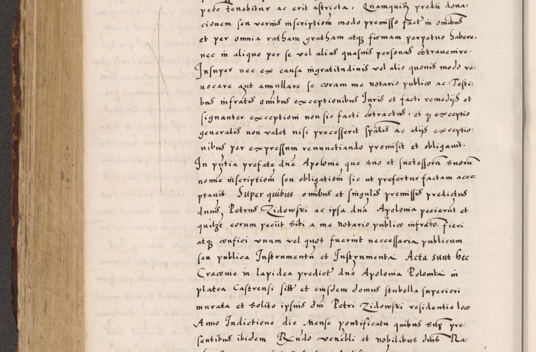 Zdjęcie nr 794 dla obiektu archiwalnego: Acta causarum, obligacionum, sentenciarum tam interlocutoriarum quam diffinitivarum constitutionumque coram reverendo patre domino Petro Porembski canonico et officiali generali Cracoviensi de anno Domini millesimo quingentesimo quadragesimo nono, cuius indictio septima, pontificatus sanctissimi in Christo patris et domini nostri domini Pauli divina providencia tercii, anno ipsius nacionis Pauli pape terciii die tercia mensis Novembris inchoatur
