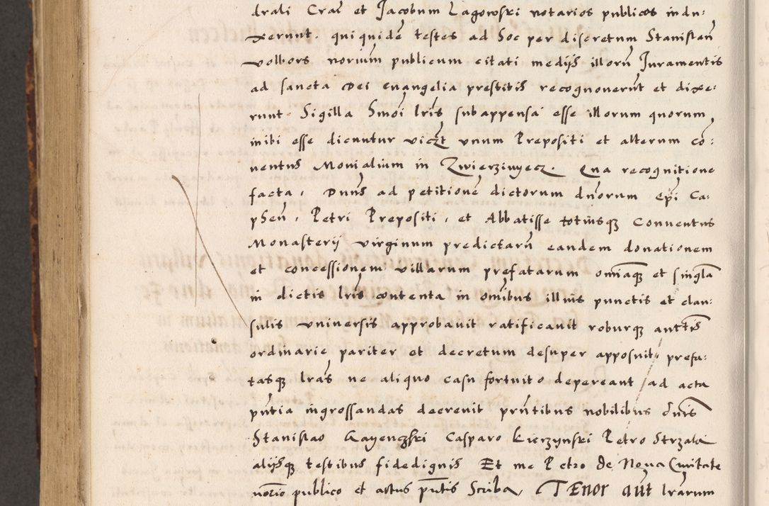 Zdjęcie nr 806 dla obiektu archiwalnego: Acta causarum, obligacionum, sentenciarum tam interlocutoriarum quam diffinitivarum constitutionumque coram reverendo patre domino Petro Porembski canonico et officiali generali Cracoviensi de anno Domini millesimo quingentesimo quadragesimo nono, cuius indictio septima, pontificatus sanctissimi in Christo patris et domini nostri domini Pauli divina providencia tercii, anno ipsius nacionis Pauli pape terciii die tercia mensis Novembris inchoatur