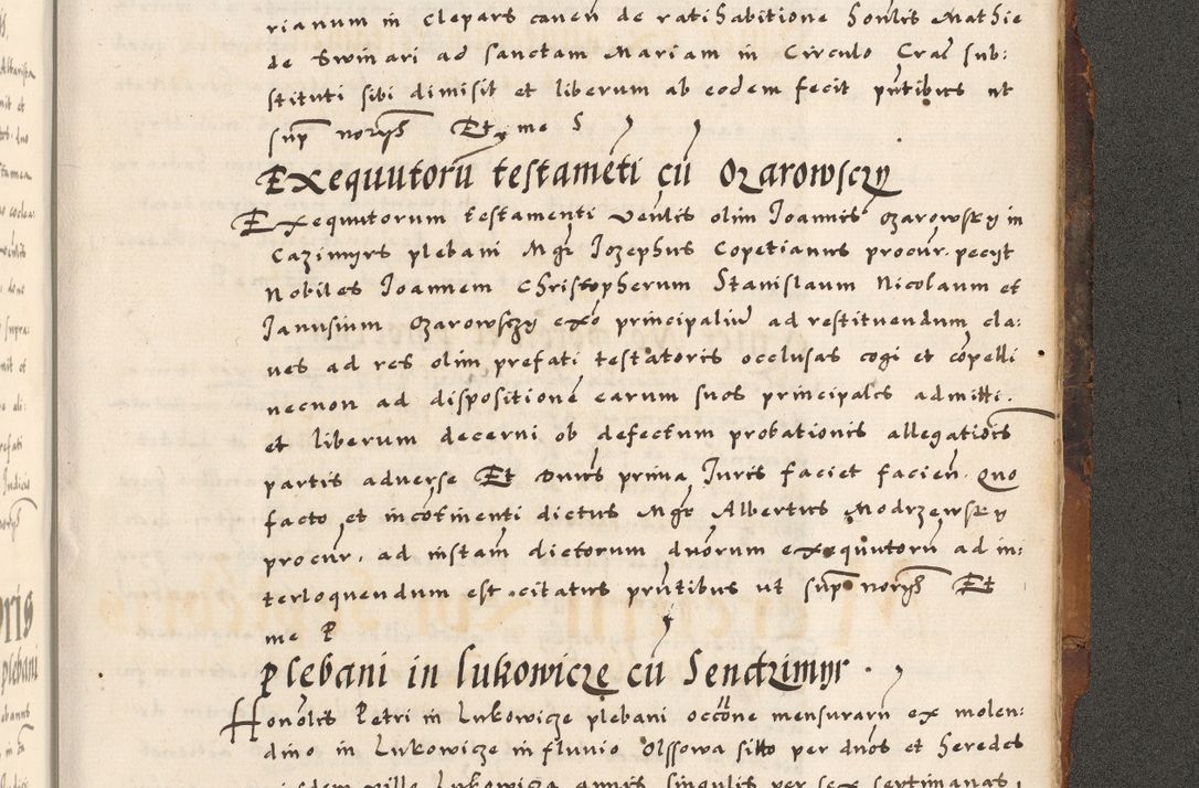 Zdjęcie nr 825 dla obiektu archiwalnego: Acta causarum, obligacionum, sentenciarum tam interlocutoriarum quam diffinitivarum constitutionumque coram reverendo patre domino Petro Porembski canonico et officiali generali Cracoviensi de anno Domini millesimo quingentesimo quadragesimo nono, cuius indictio septima, pontificatus sanctissimi in Christo patris et domini nostri domini Pauli divina providencia tercii, anno ipsius nacionis Pauli pape terciii die tercia mensis Novembris inchoatur