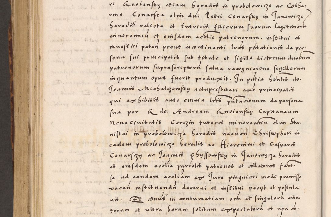 Zdjęcie nr 841 dla obiektu archiwalnego: Acta causarum, obligacionum, sentenciarum tam interlocutoriarum quam diffinitivarum constitutionumque coram reverendo patre domino Petro Porembski canonico et officiali generali Cracoviensi de anno Domini millesimo quingentesimo quadragesimo nono, cuius indictio septima, pontificatus sanctissimi in Christo patris et domini nostri domini Pauli divina providencia tercii, anno ipsius nacionis Pauli pape terciii die tercia mensis Novembris inchoatur