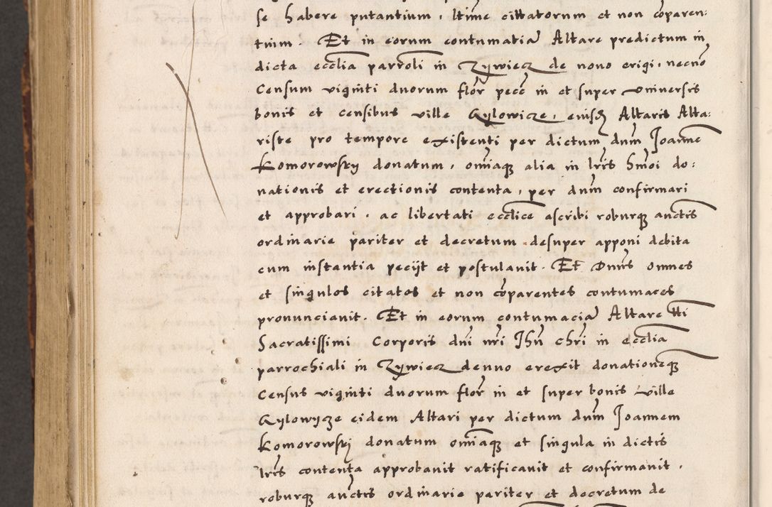 Zdjęcie nr 849 dla obiektu archiwalnego: Acta causarum, obligacionum, sentenciarum tam interlocutoriarum quam diffinitivarum constitutionumque coram reverendo patre domino Petro Porembski canonico et officiali generali Cracoviensi de anno Domini millesimo quingentesimo quadragesimo nono, cuius indictio septima, pontificatus sanctissimi in Christo patris et domini nostri domini Pauli divina providencia tercii, anno ipsius nacionis Pauli pape terciii die tercia mensis Novembris inchoatur