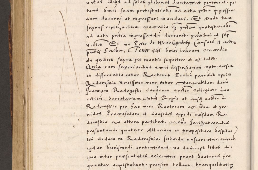 Zdjęcie nr 858 dla obiektu archiwalnego: Acta causarum, obligacionum, sentenciarum tam interlocutoriarum quam diffinitivarum constitutionumque coram reverendo patre domino Petro Porembski canonico et officiali generali Cracoviensi de anno Domini millesimo quingentesimo quadragesimo nono, cuius indictio septima, pontificatus sanctissimi in Christo patris et domini nostri domini Pauli divina providencia tercii, anno ipsius nacionis Pauli pape terciii die tercia mensis Novembris inchoatur