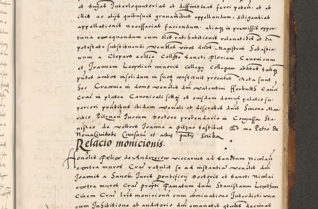 Zdjęcie nr 871 dla obiektu archiwalnego: Acta causarum, obligacionum, sentenciarum tam interlocutoriarum quam diffinitivarum constitutionumque coram reverendo patre domino Petro Porembski canonico et officiali generali Cracoviensi de anno Domini millesimo quingentesimo quadragesimo nono, cuius indictio septima, pontificatus sanctissimi in Christo patris et domini nostri domini Pauli divina providencia tercii, anno ipsius nacionis Pauli pape terciii die tercia mensis Novembris inchoatur
