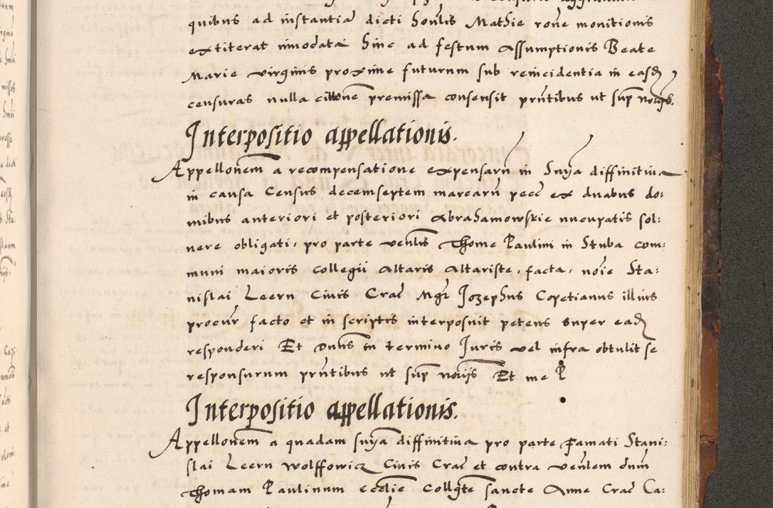 Zdjęcie nr 888 dla obiektu archiwalnego: Acta causarum, obligacionum, sentenciarum tam interlocutoriarum quam diffinitivarum constitutionumque coram reverendo patre domino Petro Porembski canonico et officiali generali Cracoviensi de anno Domini millesimo quingentesimo quadragesimo nono, cuius indictio septima, pontificatus sanctissimi in Christo patris et domini nostri domini Pauli divina providencia tercii, anno ipsius nacionis Pauli pape terciii die tercia mensis Novembris inchoatur