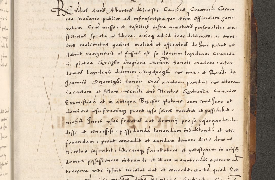 Zdjęcie nr 893 dla obiektu archiwalnego: Acta causarum, obligacionum, sentenciarum tam interlocutoriarum quam diffinitivarum constitutionumque coram reverendo patre domino Petro Porembski canonico et officiali generali Cracoviensi de anno Domini millesimo quingentesimo quadragesimo nono, cuius indictio septima, pontificatus sanctissimi in Christo patris et domini nostri domini Pauli divina providencia tercii, anno ipsius nacionis Pauli pape terciii die tercia mensis Novembris inchoatur