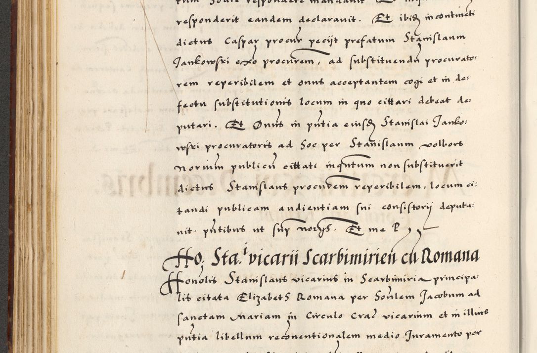 Zdjęcie nr 200 dla obiektu archiwalnego: [A]cta actorum causarum, sententiarum tam diffinitivarum quam interloquutoriarum, obligationum, constitutionum et contractuum coram reverendo patre domino Petro Porembski preposito Osvieczimensi, canonico et officiali generali Cracoviensi de anno Domini millesimo quingentesimo quinguagesimo primo, cuius indictio est nona, pontificatus sanctissimi in Christo patris et domini nostri domini Juliii divina providencia pape tercii, anno secundo, a die et mense infrascriptis feliciter continiantur