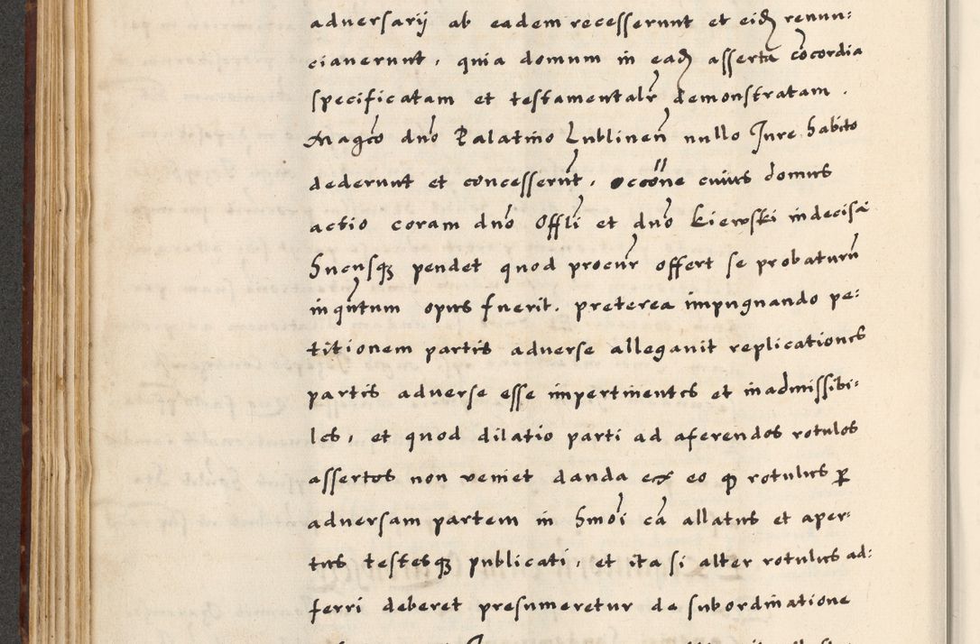 Zdjęcie nr 178 dla obiektu archiwalnego: [A]cta actorum causarum, sententiarum tam diffinitivarum quam interloquutoriarum, obligationum, constitutionum et contractuum coram reverendo patre domino Petro Porembski preposito Osvieczimensi, canonico et officiali generali Cracoviensi de anno Domini millesimo quingentesimo quinguagesimo primo, cuius indictio est nona, pontificatus sanctissimi in Christo patris et domini nostri domini Juliii divina providencia pape tercii, anno secundo, a die et mense infrascriptis feliciter continiantur