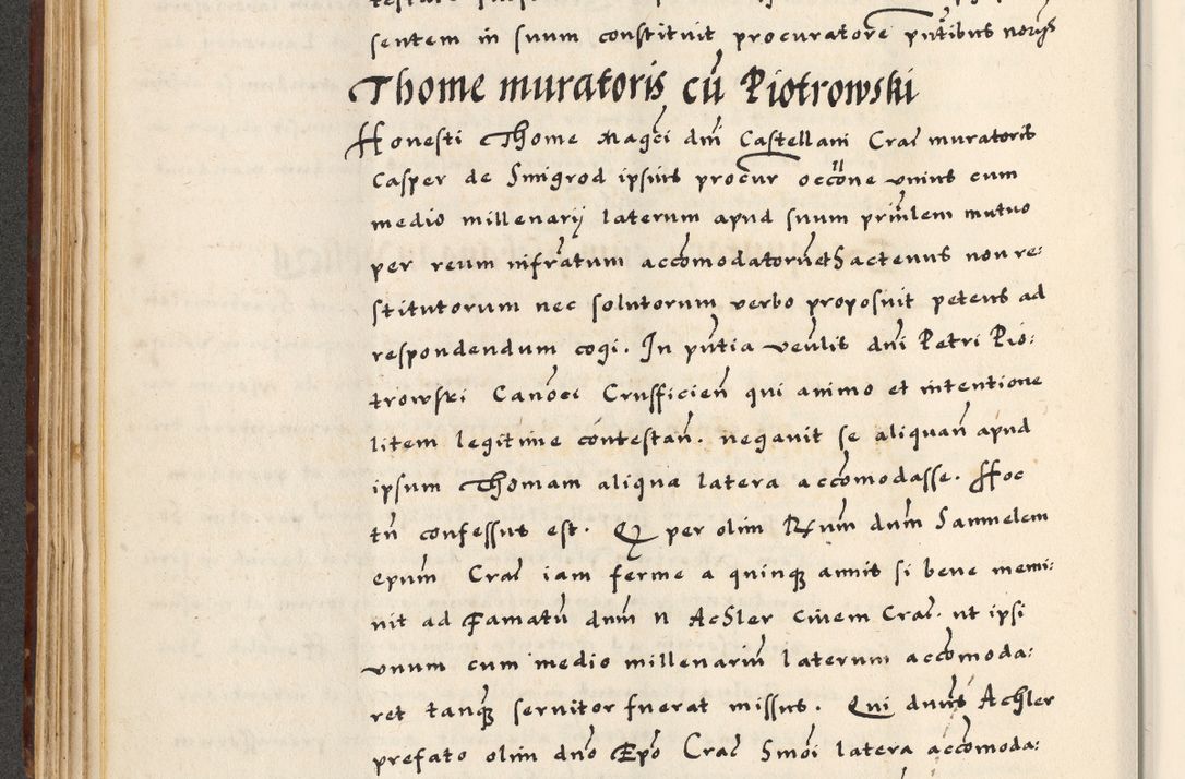 Zdjęcie nr 150 dla obiektu archiwalnego: [A]cta actorum causarum, sententiarum tam diffinitivarum quam interloquutoriarum, obligationum, constitutionum et contractuum coram reverendo patre domino Petro Porembski preposito Osvieczimensi, canonico et officiali generali Cracoviensi de anno Domini millesimo quingentesimo quinguagesimo primo, cuius indictio est nona, pontificatus sanctissimi in Christo patris et domini nostri domini Juliii divina providencia pape tercii, anno secundo, a die et mense infrascriptis feliciter continiantur