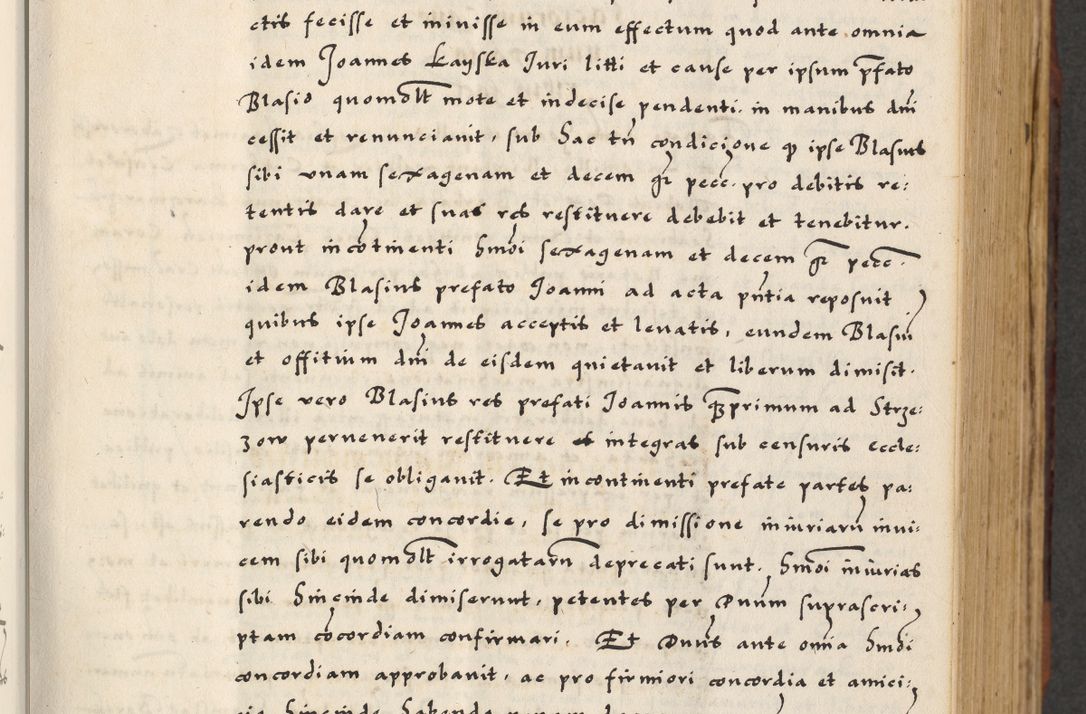 Zdjęcie nr 109 dla obiektu archiwalnego: [A]cta actorum causarum, sententiarum tam diffinitivarum quam interloquutoriarum, obligationum, constitutionum et contractuum coram reverendo patre domino Petro Porembski preposito Osvieczimensi, canonico et officiali generali Cracoviensi de anno Domini millesimo quingentesimo quinguagesimo primo, cuius indictio est nona, pontificatus sanctissimi in Christo patris et domini nostri domini Juliii divina providencia pape tercii, anno secundo, a die et mense infrascriptis feliciter continiantur