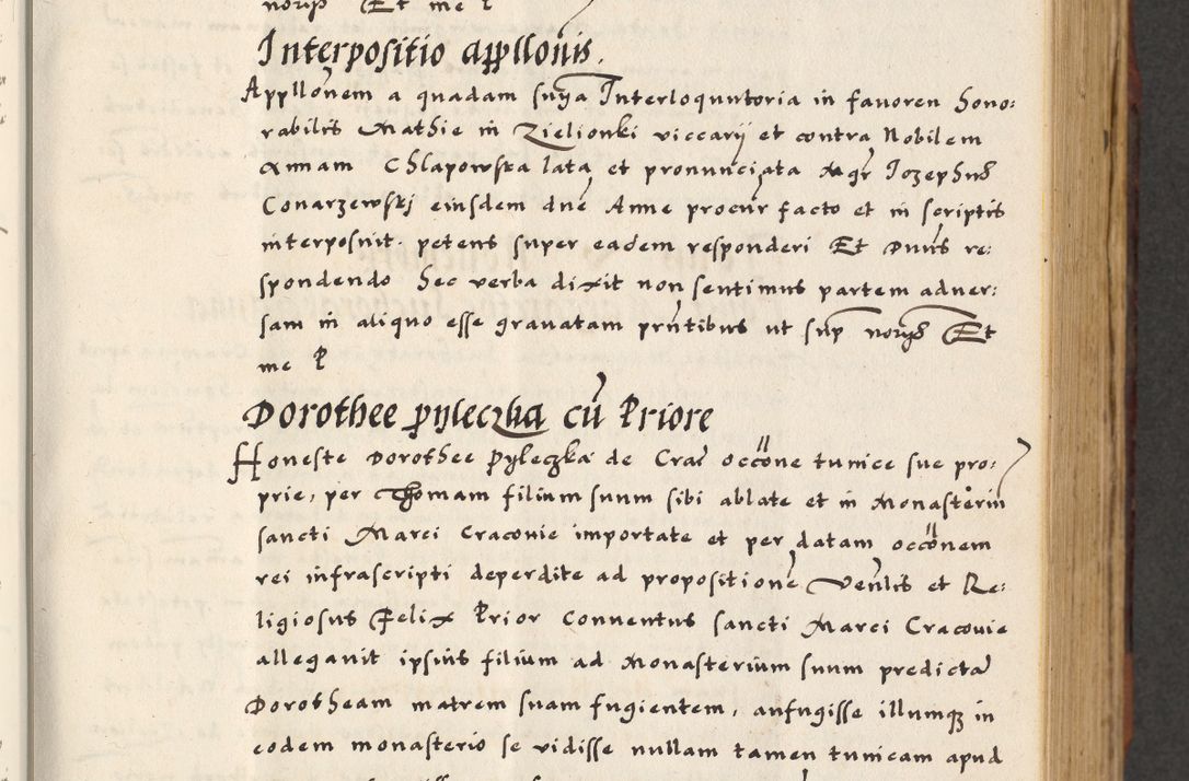 Zdjęcie nr 97 dla obiektu archiwalnego: [A]cta actorum causarum, sententiarum tam diffinitivarum quam interloquutoriarum, obligationum, constitutionum et contractuum coram reverendo patre domino Petro Porembski preposito Osvieczimensi, canonico et officiali generali Cracoviensi de anno Domini millesimo quingentesimo quinguagesimo primo, cuius indictio est nona, pontificatus sanctissimi in Christo patris et domini nostri domini Juliii divina providencia pape tercii, anno secundo, a die et mense infrascriptis feliciter continiantur