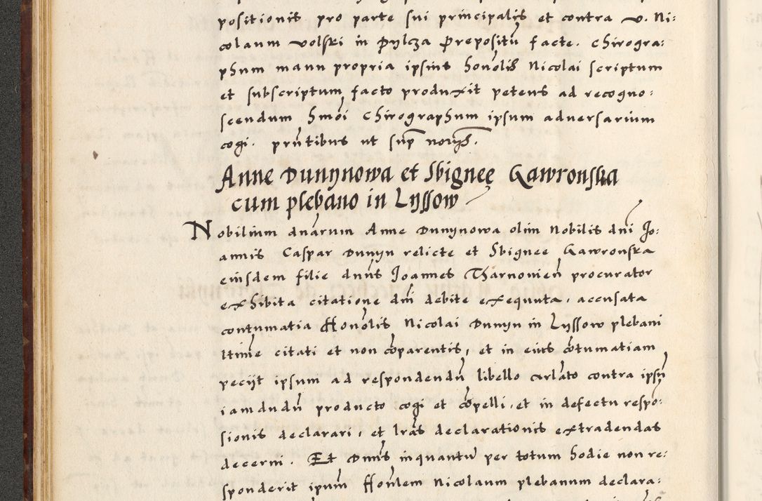 Zdjęcie nr 58 dla obiektu archiwalnego: [A]cta actorum causarum, sententiarum tam diffinitivarum quam interloquutoriarum, obligationum, constitutionum et contractuum coram reverendo patre domino Petro Porembski preposito Osvieczimensi, canonico et officiali generali Cracoviensi de anno Domini millesimo quingentesimo quinguagesimo primo, cuius indictio est nona, pontificatus sanctissimi in Christo patris et domini nostri domini Juliii divina providencia pape tercii, anno secundo, a die et mense infrascriptis feliciter continiantur