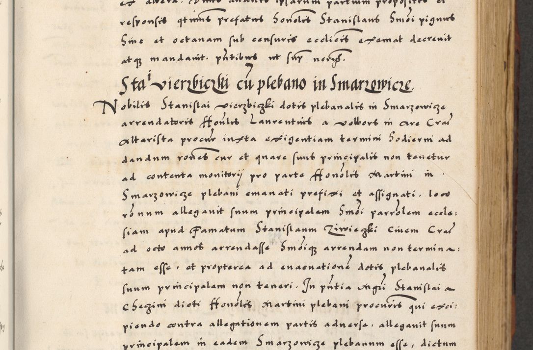 Zdjęcie nr 53 dla obiektu archiwalnego: [A]cta actorum causarum, sententiarum tam diffinitivarum quam interloquutoriarum, obligationum, constitutionum et contractuum coram reverendo patre domino Petro Porembski preposito Osvieczimensi, canonico et officiali generali Cracoviensi de anno Domini millesimo quingentesimo quinguagesimo primo, cuius indictio est nona, pontificatus sanctissimi in Christo patris et domini nostri domini Juliii divina providencia pape tercii, anno secundo, a die et mense infrascriptis feliciter continiantur