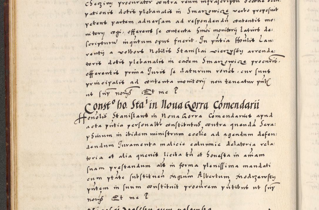 Zdjęcie nr 48 dla obiektu archiwalnego: [A]cta actorum causarum, sententiarum tam diffinitivarum quam interloquutoriarum, obligationum, constitutionum et contractuum coram reverendo patre domino Petro Porembski preposito Osvieczimensi, canonico et officiali generali Cracoviensi de anno Domini millesimo quingentesimo quinguagesimo primo, cuius indictio est nona, pontificatus sanctissimi in Christo patris et domini nostri domini Juliii divina providencia pape tercii, anno secundo, a die et mense infrascriptis feliciter continiantur