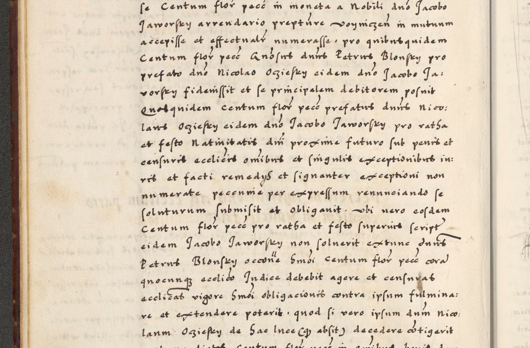 Zdjęcie nr 26 dla obiektu archiwalnego: [A]cta actorum causarum, sententiarum tam diffinitivarum quam interloquutoriarum, obligationum, constitutionum et contractuum coram reverendo patre domino Petro Porembski preposito Osvieczimensi, canonico et officiali generali Cracoviensi de anno Domini millesimo quingentesimo quinguagesimo primo, cuius indictio est nona, pontificatus sanctissimi in Christo patris et domini nostri domini Juliii divina providencia pape tercii, anno secundo, a die et mense infrascriptis feliciter continiantur