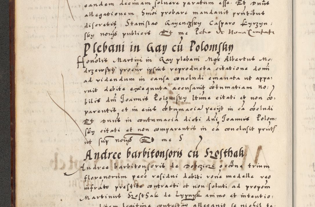 Zdjęcie nr 10 dla obiektu archiwalnego: [A]cta actorum causarum, sententiarum tam diffinitivarum quam interloquutoriarum, obligationum, constitutionum et contractuum coram reverendo patre domino Petro Porembski preposito Osvieczimensi, canonico et officiali generali Cracoviensi de anno Domini millesimo quingentesimo quinguagesimo primo, cuius indictio est nona, pontificatus sanctissimi in Christo patris et domini nostri domini Juliii divina providencia pape tercii, anno secundo, a die et mense infrascriptis feliciter continiantur