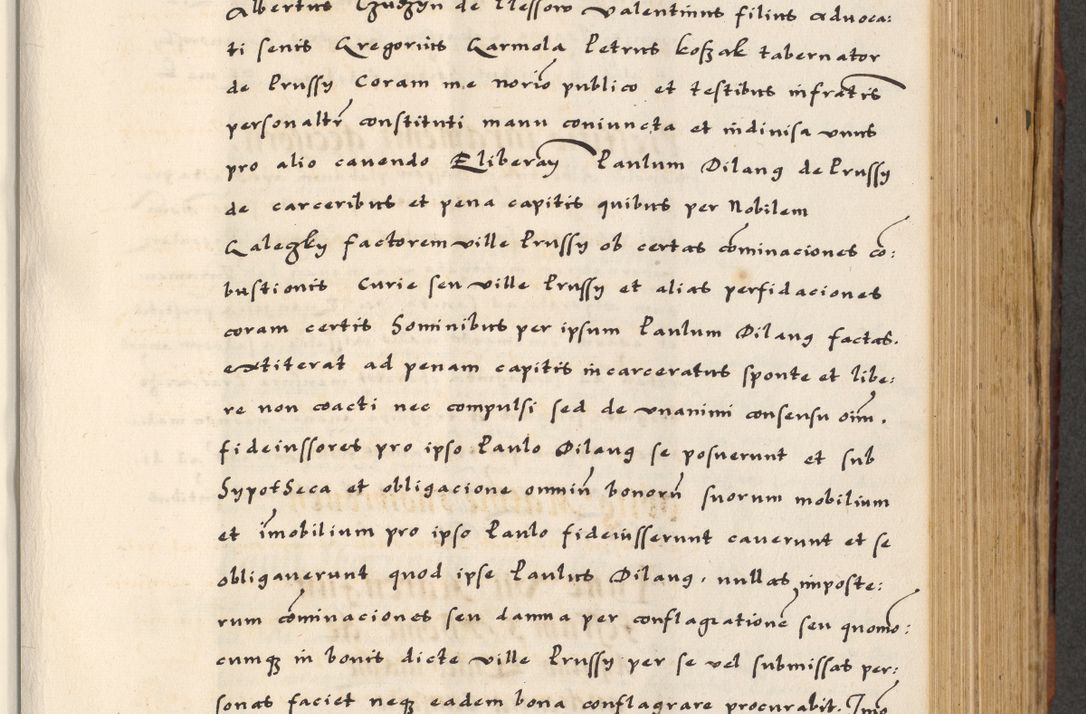 Zdjęcie nr 399 dla obiektu archiwalnego: [A]cta actorum causarum, sententiarum tam diffinitivarum quam interloquutoriarum, obligationum, constitutionum et contractuum coram reverendo patre domino Petro Porembski preposito Osvieczimensi, canonico et officiali generali Cracoviensi de anno Domini millesimo quingentesimo quinguagesimo primo, cuius indictio est nona, pontificatus sanctissimi in Christo patris et domini nostri domini Juliii divina providencia pape tercii, anno secundo, a die et mense infrascriptis feliciter continiantur