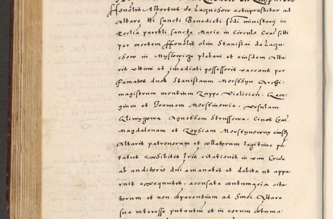 Zdjęcie nr 394 dla obiektu archiwalnego: [A]cta actorum causarum, sententiarum tam diffinitivarum quam interloquutoriarum, obligationum, constitutionum et contractuum coram reverendo patre domino Petro Porembski preposito Osvieczimensi, canonico et officiali generali Cracoviensi de anno Domini millesimo quingentesimo quinguagesimo primo, cuius indictio est nona, pontificatus sanctissimi in Christo patris et domini nostri domini Juliii divina providencia pape tercii, anno secundo, a die et mense infrascriptis feliciter continiantur