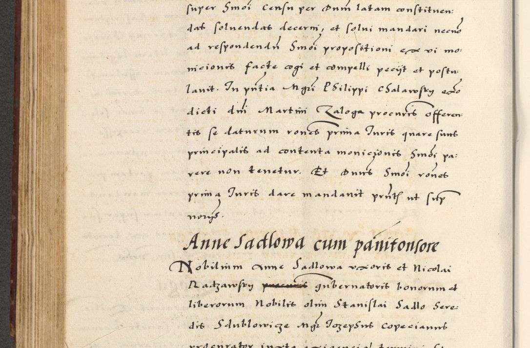 Zdjęcie nr 392 dla obiektu archiwalnego: [A]cta actorum causarum, sententiarum tam diffinitivarum quam interloquutoriarum, obligationum, constitutionum et contractuum coram reverendo patre domino Petro Porembski preposito Osvieczimensi, canonico et officiali generali Cracoviensi de anno Domini millesimo quingentesimo quinguagesimo primo, cuius indictio est nona, pontificatus sanctissimi in Christo patris et domini nostri domini Juliii divina providencia pape tercii, anno secundo, a die et mense infrascriptis feliciter continiantur