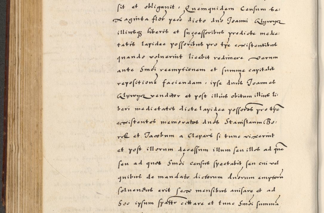 Zdjęcie nr 382 dla obiektu archiwalnego: [A]cta actorum causarum, sententiarum tam diffinitivarum quam interloquutoriarum, obligationum, constitutionum et contractuum coram reverendo patre domino Petro Porembski preposito Osvieczimensi, canonico et officiali generali Cracoviensi de anno Domini millesimo quingentesimo quinguagesimo primo, cuius indictio est nona, pontificatus sanctissimi in Christo patris et domini nostri domini Juliii divina providencia pape tercii, anno secundo, a die et mense infrascriptis feliciter continiantur