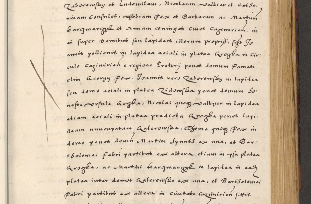 Zdjęcie nr 353 dla obiektu archiwalnego: [A]cta actorum causarum, sententiarum tam diffinitivarum quam interloquutoriarum, obligationum, constitutionum et contractuum coram reverendo patre domino Petro Porembski preposito Osvieczimensi, canonico et officiali generali Cracoviensi de anno Domini millesimo quingentesimo quinguagesimo primo, cuius indictio est nona, pontificatus sanctissimi in Christo patris et domini nostri domini Juliii divina providencia pape tercii, anno secundo, a die et mense infrascriptis feliciter continiantur