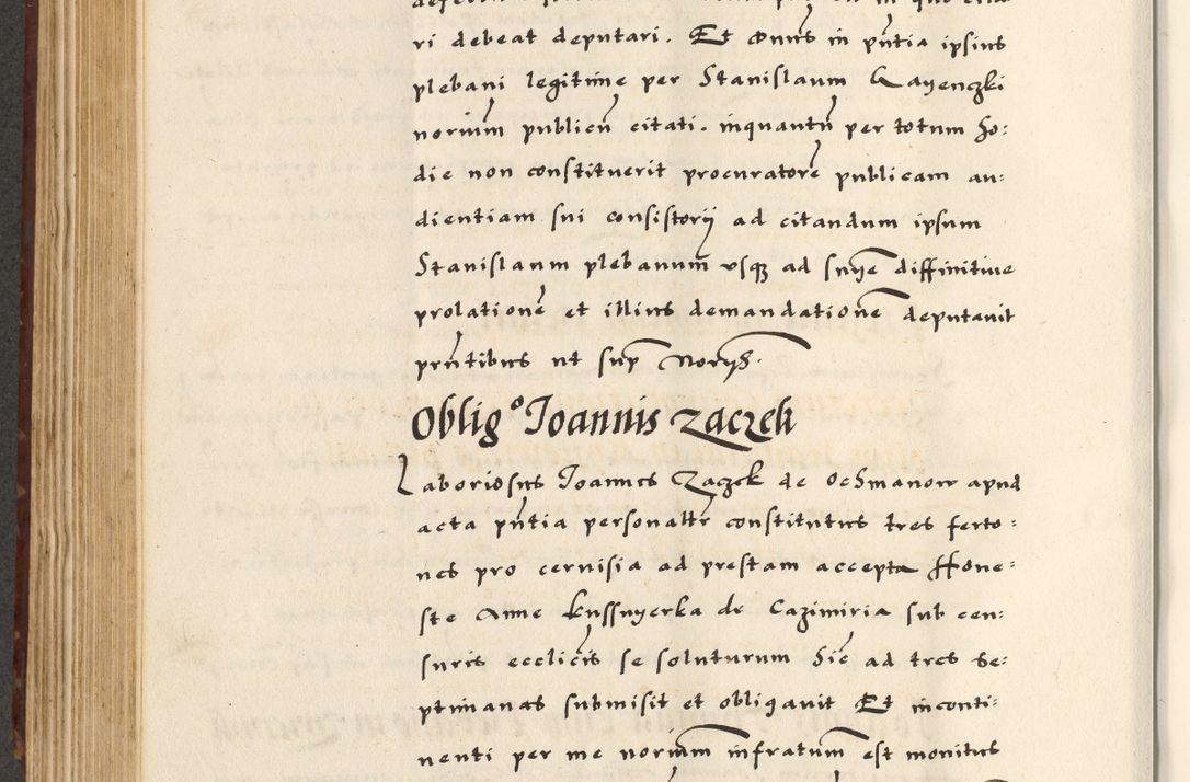 Zdjęcie nr 348 dla obiektu archiwalnego: [A]cta actorum causarum, sententiarum tam diffinitivarum quam interloquutoriarum, obligationum, constitutionum et contractuum coram reverendo patre domino Petro Porembski preposito Osvieczimensi, canonico et officiali generali Cracoviensi de anno Domini millesimo quingentesimo quinguagesimo primo, cuius indictio est nona, pontificatus sanctissimi in Christo patris et domini nostri domini Juliii divina providencia pape tercii, anno secundo, a die et mense infrascriptis feliciter continiantur