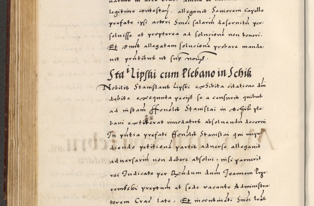 Zdjęcie nr 346 dla obiektu archiwalnego: [A]cta actorum causarum, sententiarum tam diffinitivarum quam interloquutoriarum, obligationum, constitutionum et contractuum coram reverendo patre domino Petro Porembski preposito Osvieczimensi, canonico et officiali generali Cracoviensi de anno Domini millesimo quingentesimo quinguagesimo primo, cuius indictio est nona, pontificatus sanctissimi in Christo patris et domini nostri domini Juliii divina providencia pape tercii, anno secundo, a die et mense infrascriptis feliciter continiantur