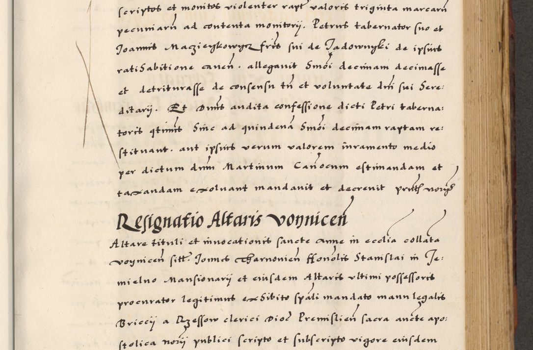 Zdjęcie nr 337 dla obiektu archiwalnego: [A]cta actorum causarum, sententiarum tam diffinitivarum quam interloquutoriarum, obligationum, constitutionum et contractuum coram reverendo patre domino Petro Porembski preposito Osvieczimensi, canonico et officiali generali Cracoviensi de anno Domini millesimo quingentesimo quinguagesimo primo, cuius indictio est nona, pontificatus sanctissimi in Christo patris et domini nostri domini Juliii divina providencia pape tercii, anno secundo, a die et mense infrascriptis feliciter continiantur