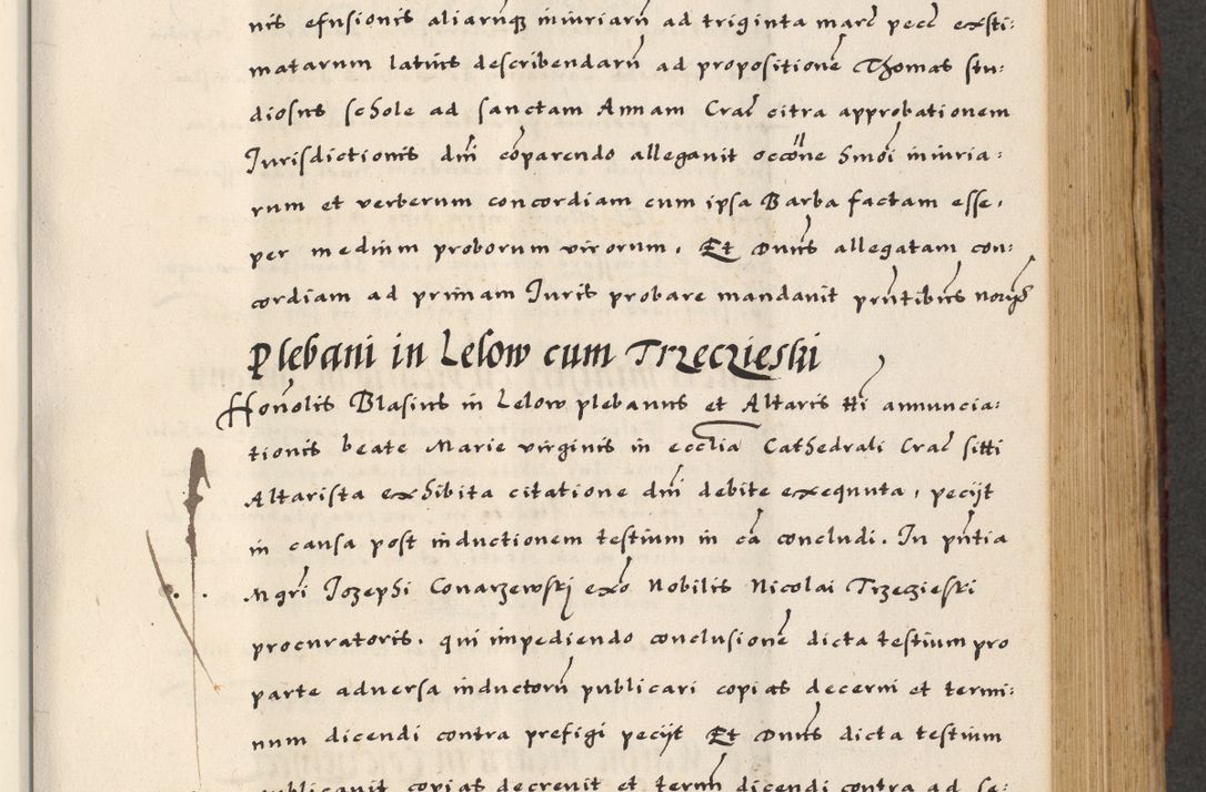 Zdjęcie nr 319 dla obiektu archiwalnego: [A]cta actorum causarum, sententiarum tam diffinitivarum quam interloquutoriarum, obligationum, constitutionum et contractuum coram reverendo patre domino Petro Porembski preposito Osvieczimensi, canonico et officiali generali Cracoviensi de anno Domini millesimo quingentesimo quinguagesimo primo, cuius indictio est nona, pontificatus sanctissimi in Christo patris et domini nostri domini Juliii divina providencia pape tercii, anno secundo, a die et mense infrascriptis feliciter continiantur