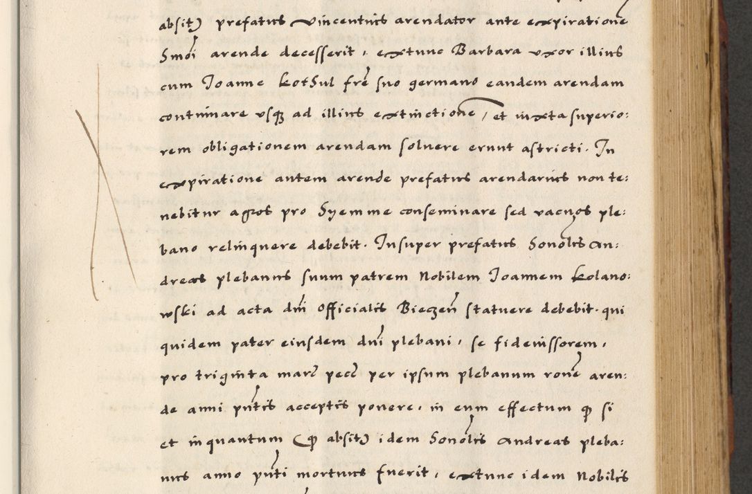 Zdjęcie nr 309 dla obiektu archiwalnego: [A]cta actorum causarum, sententiarum tam diffinitivarum quam interloquutoriarum, obligationum, constitutionum et contractuum coram reverendo patre domino Petro Porembski preposito Osvieczimensi, canonico et officiali generali Cracoviensi de anno Domini millesimo quingentesimo quinguagesimo primo, cuius indictio est nona, pontificatus sanctissimi in Christo patris et domini nostri domini Juliii divina providencia pape tercii, anno secundo, a die et mense infrascriptis feliciter continiantur