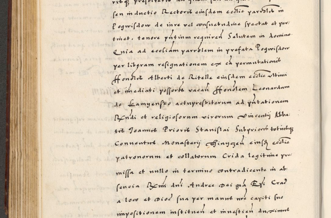 Zdjęcie nr 300 dla obiektu archiwalnego: [A]cta actorum causarum, sententiarum tam diffinitivarum quam interloquutoriarum, obligationum, constitutionum et contractuum coram reverendo patre domino Petro Porembski preposito Osvieczimensi, canonico et officiali generali Cracoviensi de anno Domini millesimo quingentesimo quinguagesimo primo, cuius indictio est nona, pontificatus sanctissimi in Christo patris et domini nostri domini Juliii divina providencia pape tercii, anno secundo, a die et mense infrascriptis feliciter continiantur
