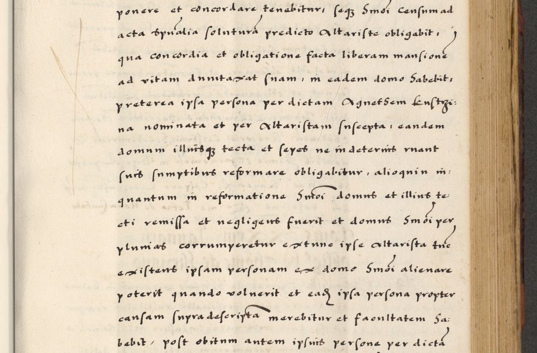 Zdjęcie nr 295 dla obiektu archiwalnego: [A]cta actorum causarum, sententiarum tam diffinitivarum quam interloquutoriarum, obligationum, constitutionum et contractuum coram reverendo patre domino Petro Porembski preposito Osvieczimensi, canonico et officiali generali Cracoviensi de anno Domini millesimo quingentesimo quinguagesimo primo, cuius indictio est nona, pontificatus sanctissimi in Christo patris et domini nostri domini Juliii divina providencia pape tercii, anno secundo, a die et mense infrascriptis feliciter continiantur