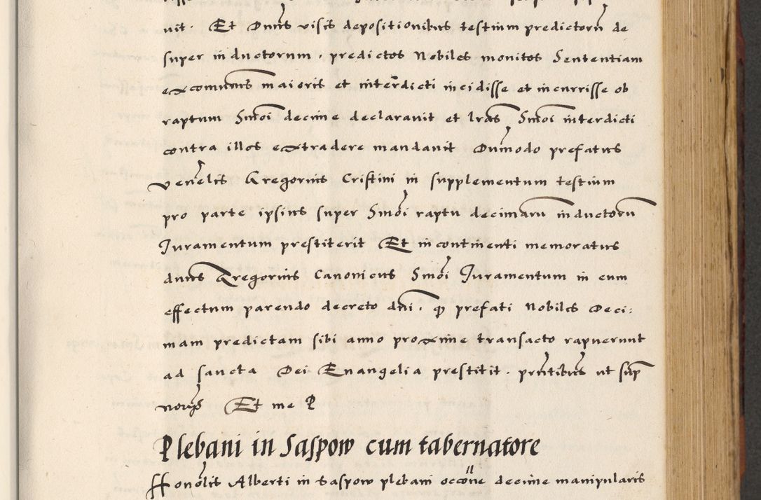 Zdjęcie nr 291 dla obiektu archiwalnego: [A]cta actorum causarum, sententiarum tam diffinitivarum quam interloquutoriarum, obligationum, constitutionum et contractuum coram reverendo patre domino Petro Porembski preposito Osvieczimensi, canonico et officiali generali Cracoviensi de anno Domini millesimo quingentesimo quinguagesimo primo, cuius indictio est nona, pontificatus sanctissimi in Christo patris et domini nostri domini Juliii divina providencia pape tercii, anno secundo, a die et mense infrascriptis feliciter continiantur