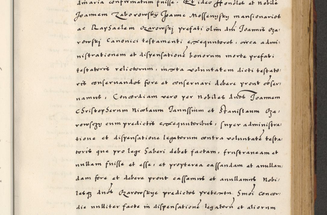 Zdjęcie nr 271 dla obiektu archiwalnego: [A]cta actorum causarum, sententiarum tam diffinitivarum quam interloquutoriarum, obligationum, constitutionum et contractuum coram reverendo patre domino Petro Porembski preposito Osvieczimensi, canonico et officiali generali Cracoviensi de anno Domini millesimo quingentesimo quinguagesimo primo, cuius indictio est nona, pontificatus sanctissimi in Christo patris et domini nostri domini Juliii divina providencia pape tercii, anno secundo, a die et mense infrascriptis feliciter continiantur