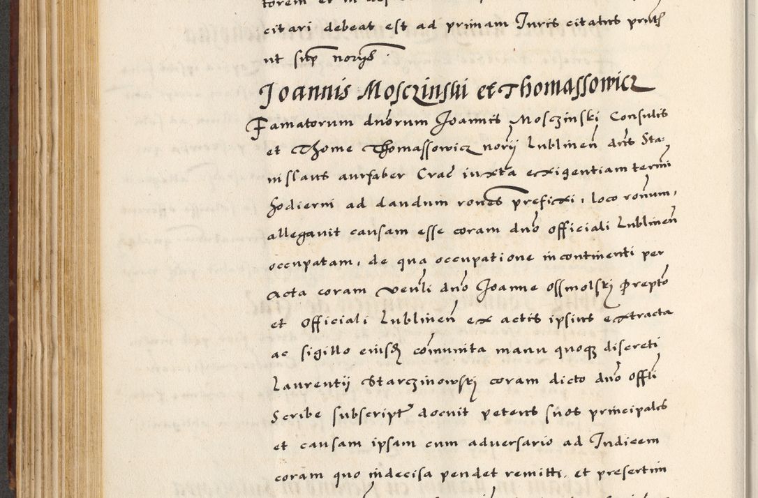 Zdjęcie nr 264 dla obiektu archiwalnego: [A]cta actorum causarum, sententiarum tam diffinitivarum quam interloquutoriarum, obligationum, constitutionum et contractuum coram reverendo patre domino Petro Porembski preposito Osvieczimensi, canonico et officiali generali Cracoviensi de anno Domini millesimo quingentesimo quinguagesimo primo, cuius indictio est nona, pontificatus sanctissimi in Christo patris et domini nostri domini Juliii divina providencia pape tercii, anno secundo, a die et mense infrascriptis feliciter continiantur