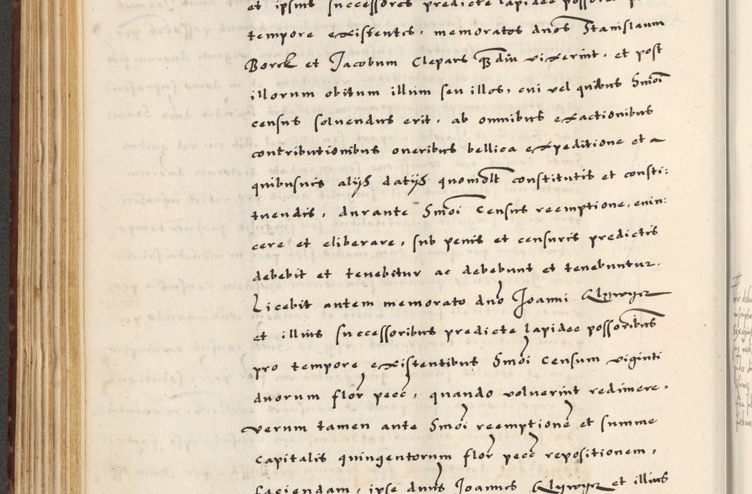 Zdjęcie nr 216 dla obiektu archiwalnego: [A]cta actorum causarum, sententiarum tam diffinitivarum quam interloquutoriarum, obligationum, constitutionum et contractuum coram reverendo patre domino Petro Porembski preposito Osvieczimensi, canonico et officiali generali Cracoviensi de anno Domini millesimo quingentesimo quinguagesimo primo, cuius indictio est nona, pontificatus sanctissimi in Christo patris et domini nostri domini Juliii divina providencia pape tercii, anno secundo, a die et mense infrascriptis feliciter continiantur
