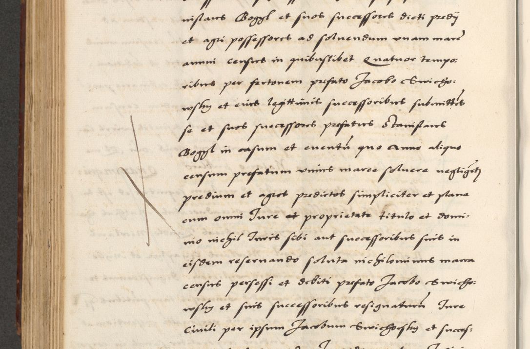 Zdjęcie nr 598 dla obiektu archiwalnego: [A]cta actorum causarum, sententiarum tam diffinitivarum quam interloquutoriarum, obligationum, constitutionum et contractuum coram reverendo patre domino Petro Porembski preposito Osvieczimensi, canonico et officiali generali Cracoviensi de anno Domini millesimo quingentesimo quinguagesimo primo, cuius indictio est nona, pontificatus sanctissimi in Christo patris et domini nostri domini Juliii divina providencia pape tercii, anno secundo, a die et mense infrascriptis feliciter continiantur