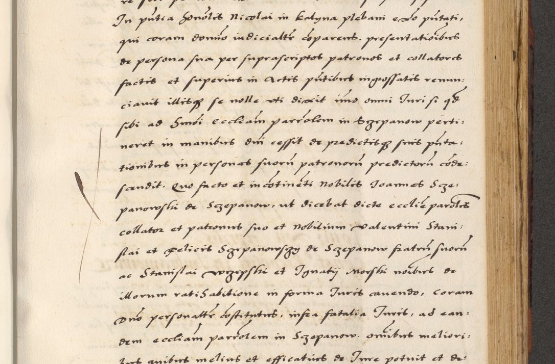 Zdjęcie nr 547 dla obiektu archiwalnego: [A]cta actorum causarum, sententiarum tam diffinitivarum quam interloquutoriarum, obligationum, constitutionum et contractuum coram reverendo patre domino Petro Porembski preposito Osvieczimensi, canonico et officiali generali Cracoviensi de anno Domini millesimo quingentesimo quinguagesimo primo, cuius indictio est nona, pontificatus sanctissimi in Christo patris et domini nostri domini Juliii divina providencia pape tercii, anno secundo, a die et mense infrascriptis feliciter continiantur