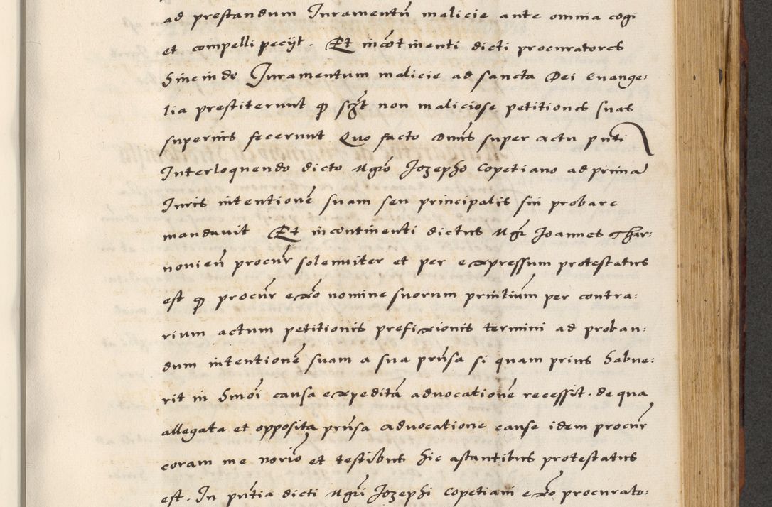 Zdjęcie nr 533 dla obiektu archiwalnego: [A]cta actorum causarum, sententiarum tam diffinitivarum quam interloquutoriarum, obligationum, constitutionum et contractuum coram reverendo patre domino Petro Porembski preposito Osvieczimensi, canonico et officiali generali Cracoviensi de anno Domini millesimo quingentesimo quinguagesimo primo, cuius indictio est nona, pontificatus sanctissimi in Christo patris et domini nostri domini Juliii divina providencia pape tercii, anno secundo, a die et mense infrascriptis feliciter continiantur