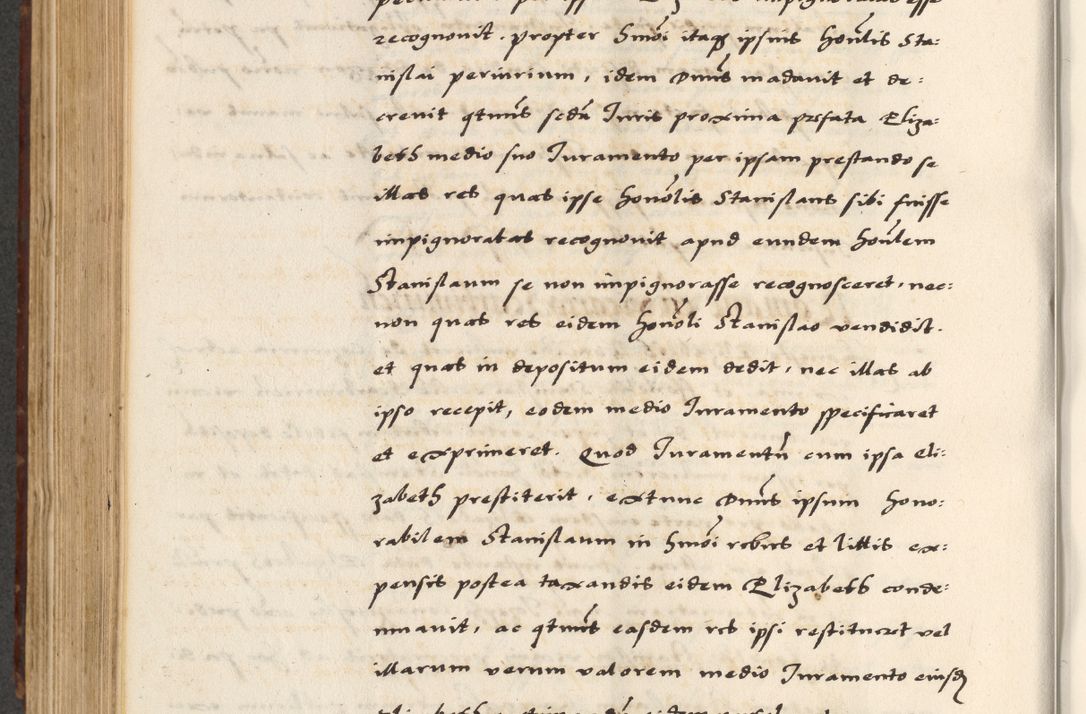Zdjęcie nr 526 dla obiektu archiwalnego: [A]cta actorum causarum, sententiarum tam diffinitivarum quam interloquutoriarum, obligationum, constitutionum et contractuum coram reverendo patre domino Petro Porembski preposito Osvieczimensi, canonico et officiali generali Cracoviensi de anno Domini millesimo quingentesimo quinguagesimo primo, cuius indictio est nona, pontificatus sanctissimi in Christo patris et domini nostri domini Juliii divina providencia pape tercii, anno secundo, a die et mense infrascriptis feliciter continiantur