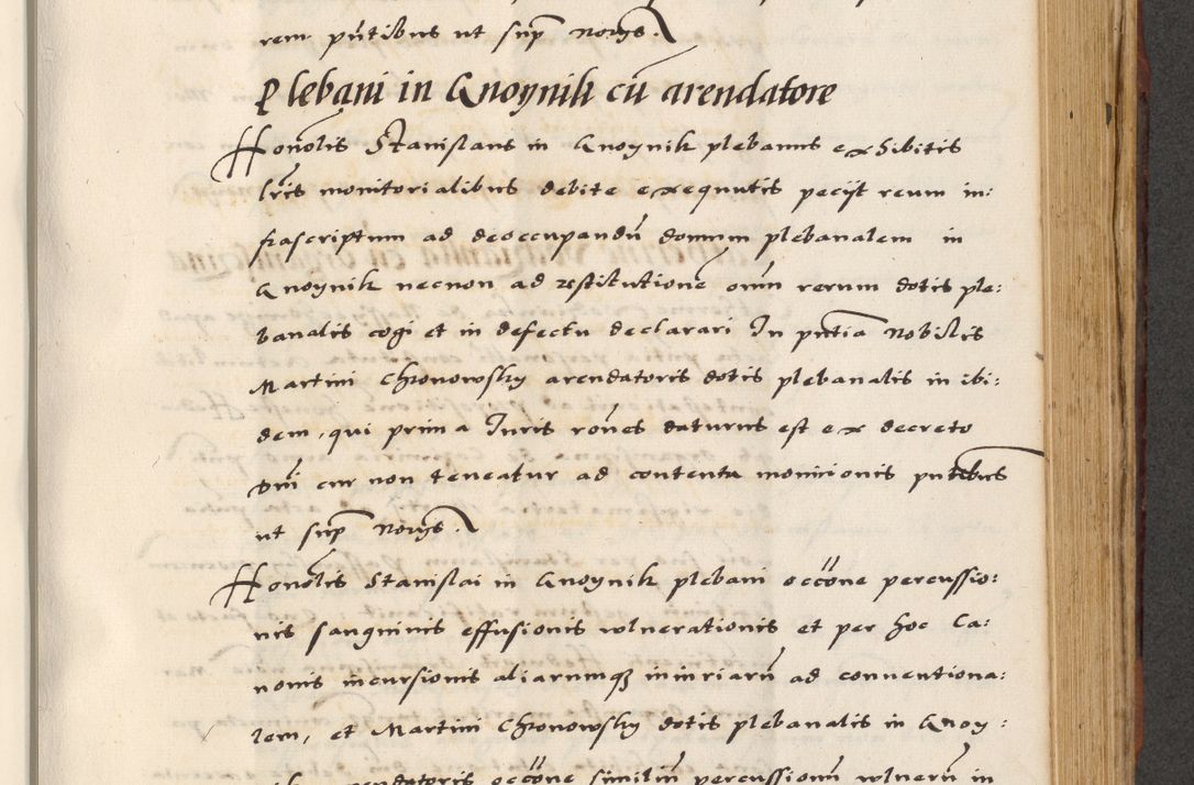 Zdjęcie nr 513 dla obiektu archiwalnego: [A]cta actorum causarum, sententiarum tam diffinitivarum quam interloquutoriarum, obligationum, constitutionum et contractuum coram reverendo patre domino Petro Porembski preposito Osvieczimensi, canonico et officiali generali Cracoviensi de anno Domini millesimo quingentesimo quinguagesimo primo, cuius indictio est nona, pontificatus sanctissimi in Christo patris et domini nostri domini Juliii divina providencia pape tercii, anno secundo, a die et mense infrascriptis feliciter continiantur