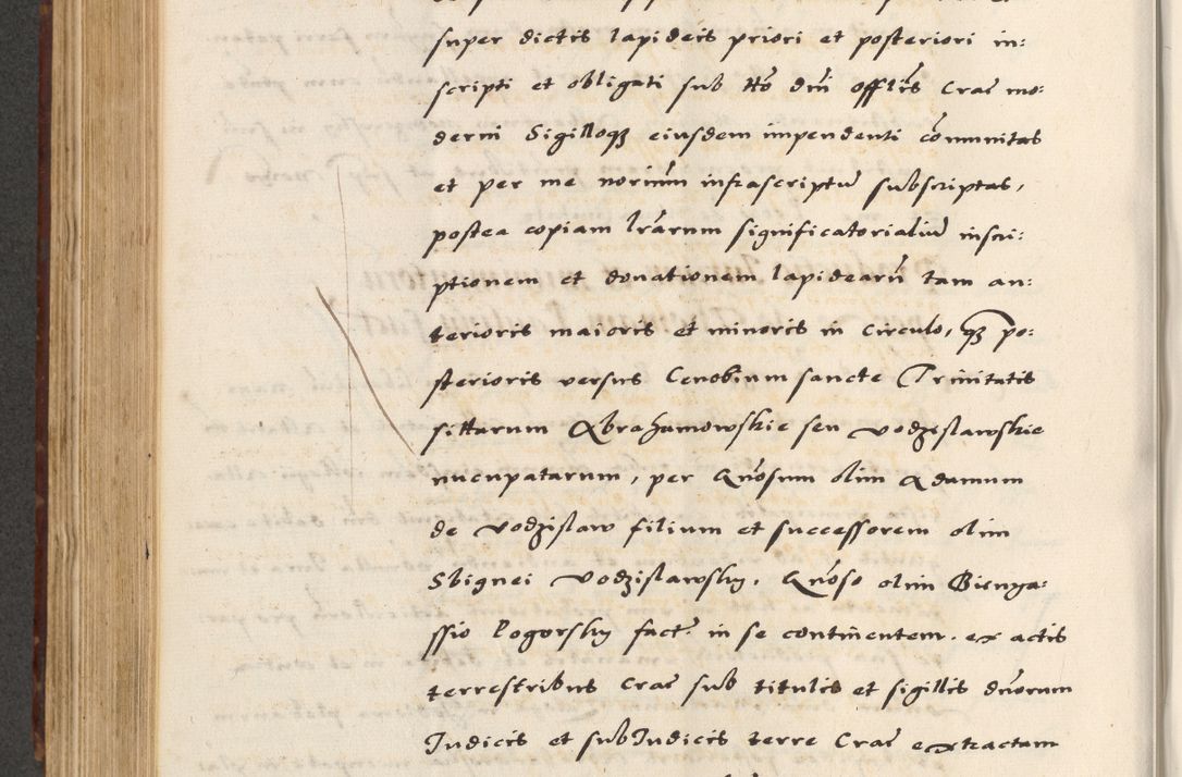 Zdjęcie nr 506 dla obiektu archiwalnego: [A]cta actorum causarum, sententiarum tam diffinitivarum quam interloquutoriarum, obligationum, constitutionum et contractuum coram reverendo patre domino Petro Porembski preposito Osvieczimensi, canonico et officiali generali Cracoviensi de anno Domini millesimo quingentesimo quinguagesimo primo, cuius indictio est nona, pontificatus sanctissimi in Christo patris et domini nostri domini Juliii divina providencia pape tercii, anno secundo, a die et mense infrascriptis feliciter continiantur