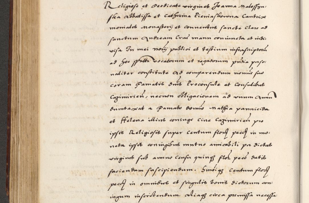 Zdjęcie nr 460 dla obiektu archiwalnego: [A]cta actorum causarum, sententiarum tam diffinitivarum quam interloquutoriarum, obligationum, constitutionum et contractuum coram reverendo patre domino Petro Porembski preposito Osvieczimensi, canonico et officiali generali Cracoviensi de anno Domini millesimo quingentesimo quinguagesimo primo, cuius indictio est nona, pontificatus sanctissimi in Christo patris et domini nostri domini Juliii divina providencia pape tercii, anno secundo, a die et mense infrascriptis feliciter continiantur