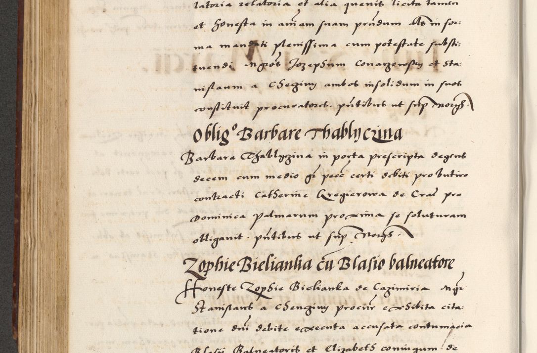 Zdjęcie nr 440 dla obiektu archiwalnego: [A]cta actorum causarum, sententiarum tam diffinitivarum quam interloquutoriarum, obligationum, constitutionum et contractuum coram reverendo patre domino Petro Porembski preposito Osvieczimensi, canonico et officiali generali Cracoviensi de anno Domini millesimo quingentesimo quinguagesimo primo, cuius indictio est nona, pontificatus sanctissimi in Christo patris et domini nostri domini Juliii divina providencia pape tercii, anno secundo, a die et mense infrascriptis feliciter continiantur