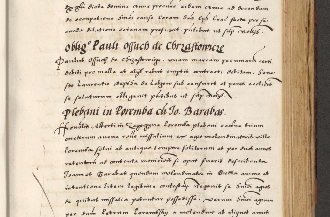 Zdjęcie nr 437 dla obiektu archiwalnego: [A]cta actorum causarum, sententiarum tam diffinitivarum quam interloquutoriarum, obligationum, constitutionum et contractuum coram reverendo patre domino Petro Porembski preposito Osvieczimensi, canonico et officiali generali Cracoviensi de anno Domini millesimo quingentesimo quinguagesimo primo, cuius indictio est nona, pontificatus sanctissimi in Christo patris et domini nostri domini Juliii divina providencia pape tercii, anno secundo, a die et mense infrascriptis feliciter continiantur